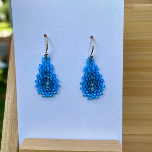 Berry Beaded Earrings