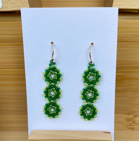 Eve Geometric Beaded Earrings